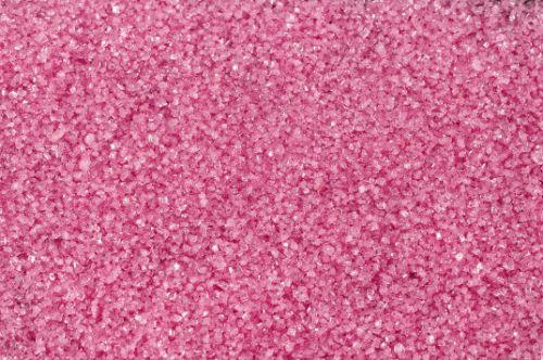 Sockerkristaller, rosa (500 g)