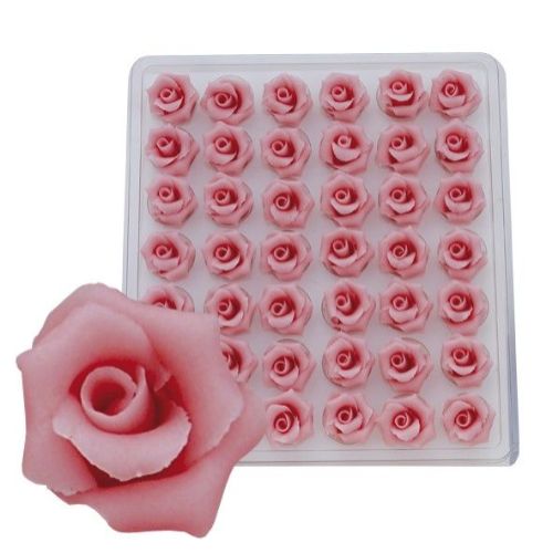 Marsipanros, 5-blad, rosa, 7 g (42 st) BF130726