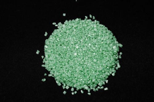 Sockerkristaller, grön
