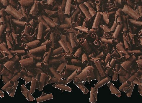 Chokladflagor, mörk choklad, 9x5 mm (2,5 kg) BF 260913
