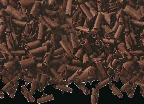Chokladflagor, mörk choklad, 9x5 mm (2,5 kg)