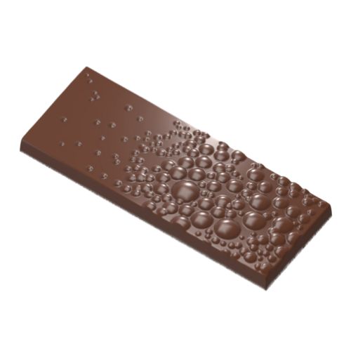Gjutform för chokladkaka, 83,5 g, air-bubbles, design Seb Pettersson, 4 st/form