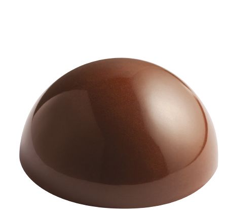 Pavoni, gjutform för choklad, Hemisphere, d: 50 mm, h: 25 mm, 33 g, 12 st/form
