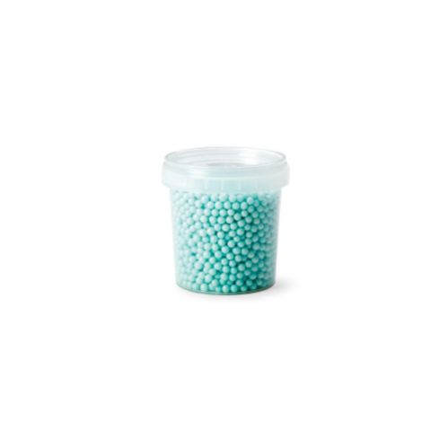 Pavoni, sockerpärlor, blå, 4 mm (120 g)