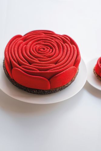 Pavoni, silikonform 3D Cake, KE080, La vie en rose, d: 180 mm, h: 45 mm