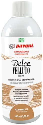 Pavoni, Dolce Velluto sprayfärg, ljusbrun, 400 ml