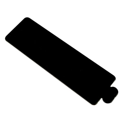 Pavoni, bakelseunderlägg, svart, 140x40 mm (200 st)