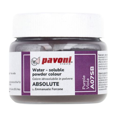 Pavoni, pulverfärg vattenlöslig, lila, 50 g