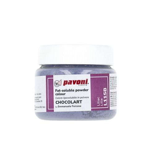 Pavoni, pulverfärg för choklad, lila (40 g)
