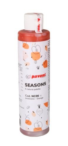 Pavoni, Seasons, cacaofärg, orange, 200 g