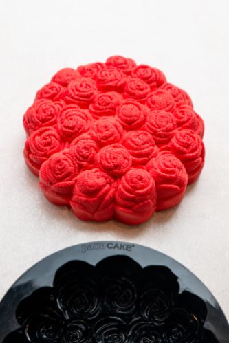 Pavoni, silikonform 3D Cake, KE093, Bouquet de Roses, d: 185 mm, h: 60 mm