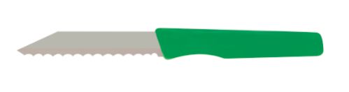 Rullkniv, grön, 185 mm / 87 mm