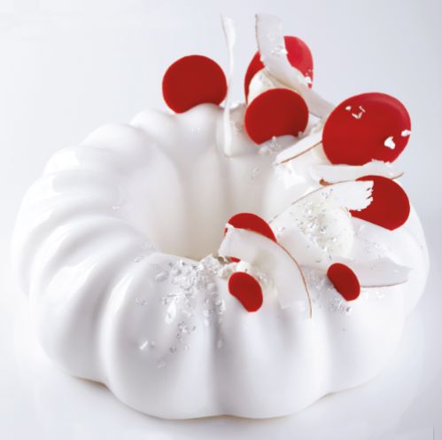 Pavoni, silikonform 3D Cake, KE018, Queen, d: 180 mm, h: 57 mm