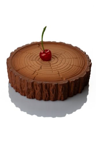 Pavoni, silikonform 3D Cake, KE100, Foresta, d: 185 mm, h: 45 mm