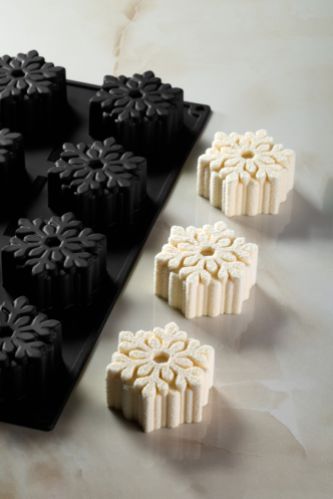 Pavoni, Pavoflex 3D, PX43125, 400x300 mm, Fiocco Di Neve, d: 75 mm, h: 35 mm, 12 st/form