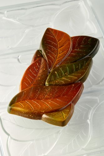 Pavoni, gjutform för chokladkaka, PC5077, Garden, 100 g, 3 st/form