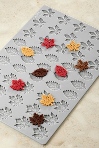 Pavoni, Pavoflex Gourmand, GG077, 300x200 mm, Foliage, d: 32 mm, h: 2 mm, 15+15+15 st/form