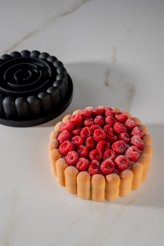 Pavoni, silikonform Cake, KE113, Charme, d: 170 mm, h: 52 mm