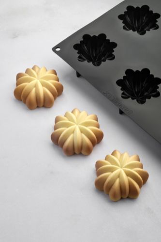 Pavoni, Pavoflex 3D, PX43123, 400x300 mm, Éclat, d: 80 mm, h: 37 mm, 12 st/form