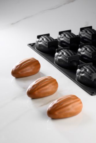 Pavoni, Pavoflex 3D, PX43133, 400x300 mm, Almond, mandel, d: 93x58 mm, h: 38 mm, 12 st/form
