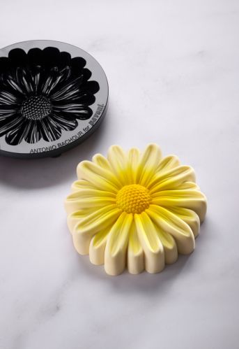 Pavoni, silikonform 3D Cake, KE114, Floris, d: 200 mm, h: 47 mm