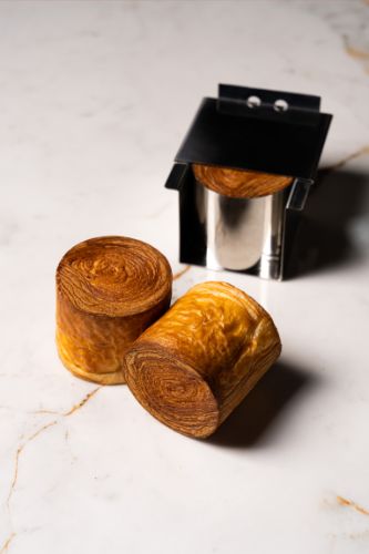 Pavoni, bakform för croissant, Cylinder, d: 65 mm, h: 60 mm