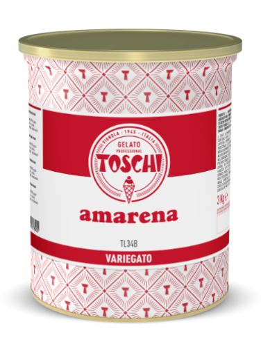 Topping, Amarena körsbär (4 kg)