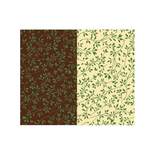 Överföringsark, 400x290 mm, grönt mönster (25 st)