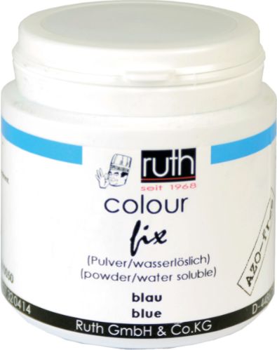 Ruth, pulverfärg vattenlöslig, blå (50 g)