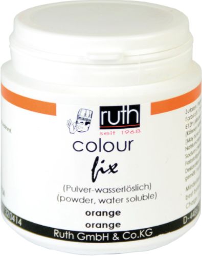Ruth, pulverfärg vattenlöslig, orange (50 g)