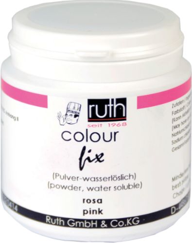 Ruth, pulverfärg vattenlöslig, rosa, 50 g