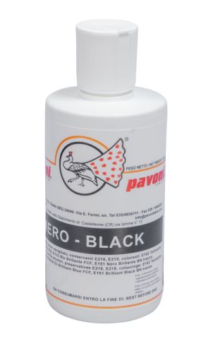 Pavoni, airbrushfärg, svart, 250 g
