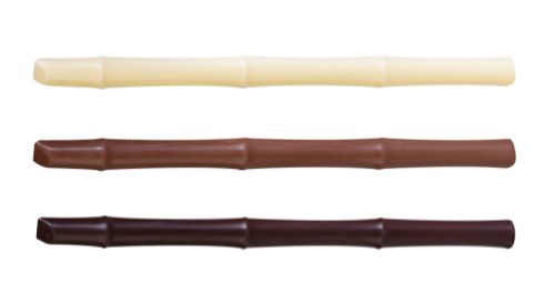 Chokladdekor, Bambu, mixade sorter, l: 140 mm (144 st)