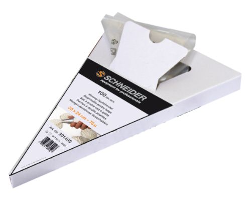 Engångsspritspåsar i buntar – 75 µ, 350 x 240 mm, 100 st