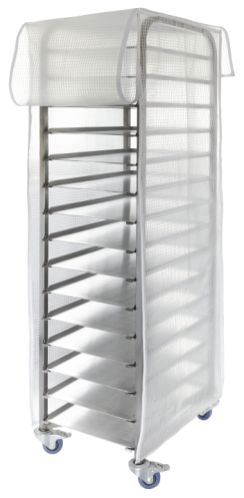 Plastöverdrag med dragkedja, 1650 x 425 x 570 mm