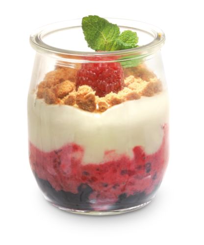 Dessertglas, Yogur, glas, d: 55 mm, h: 65 mm, 12 cl (100 st)