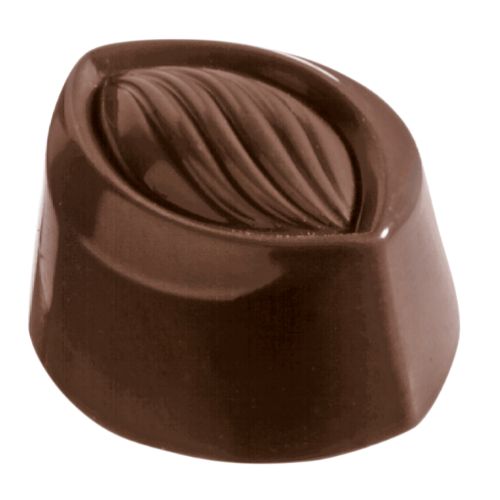 Chokladform 275×135 mm – Höst och nötter, 37 x 31 x 20 mm