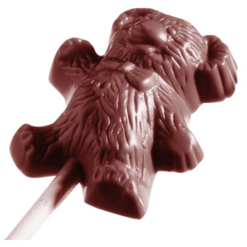 Chokladform 275×135 mm – Klubbor, 48 x 37 x 15 mm