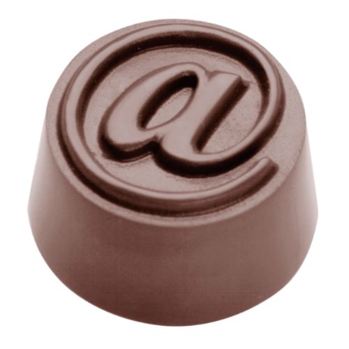 Chokladform 275×135 mm – Hobby, Ø28 x 16 mm