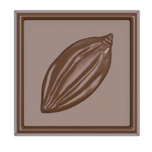 Chokladform 275×135 mm – Kaffebönor
