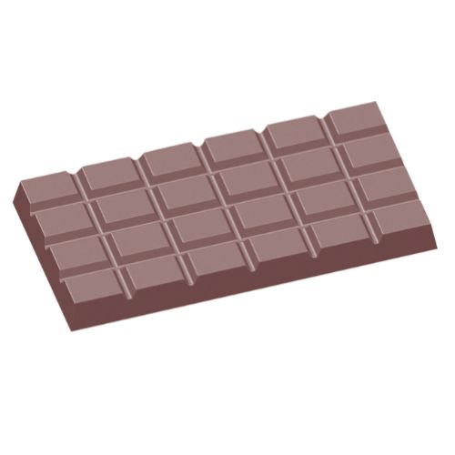 Chokladform 275×135 mm – Pralin och block, 67 x 33 x 5 mm