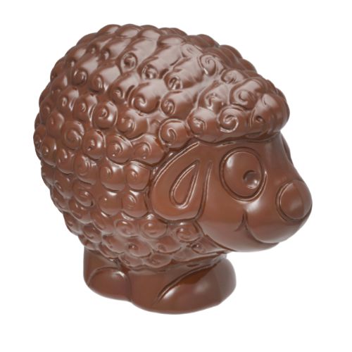 Chokladform 275×135 mm – Figurer, 37,5 x 32 x 12,5mm , får