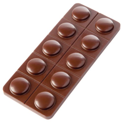 Chokladform 275×135 mm – Pralin och block