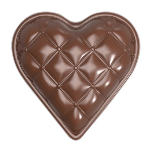 Chokladform 275×135 mm – Alla hjärtans dag, 32,9 x 32,9 x 9,9 mm - hjärta