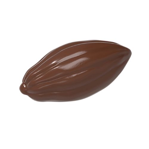 Chokladform 275×135 mm – Kaffebönor, 19 x 9 x 4 mm
