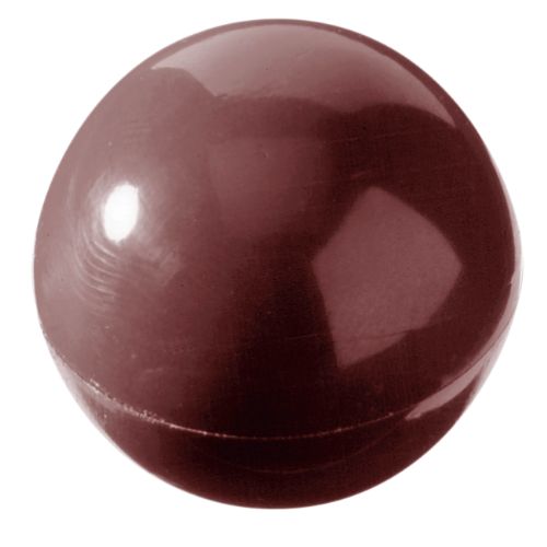 Chokladform 275×175 mm – Sfärer, 30 x 15 mm