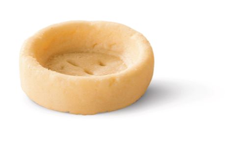Bakade skal, One-bite, salta, runda, d: ca 30 mm, h: 7 mm (ca 280 st)