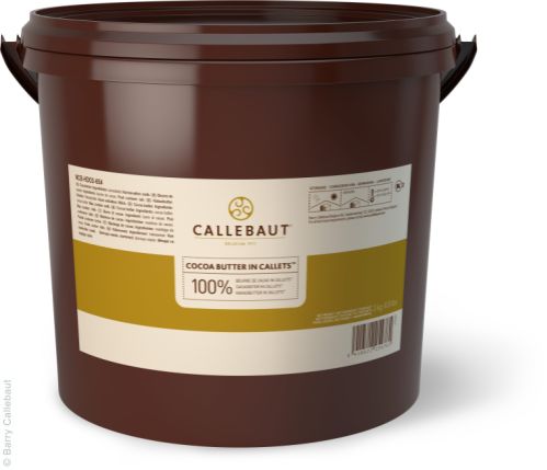 Kakaosmör i hink, Callebaut, pellets (3 kg)