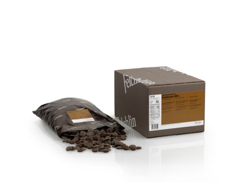 Felchlin, Sambirano 68 %, mörk choklad, Rondo (2 kg)