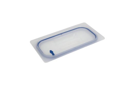 GN-lock med silikontätning, tätslutande, GN 1/3